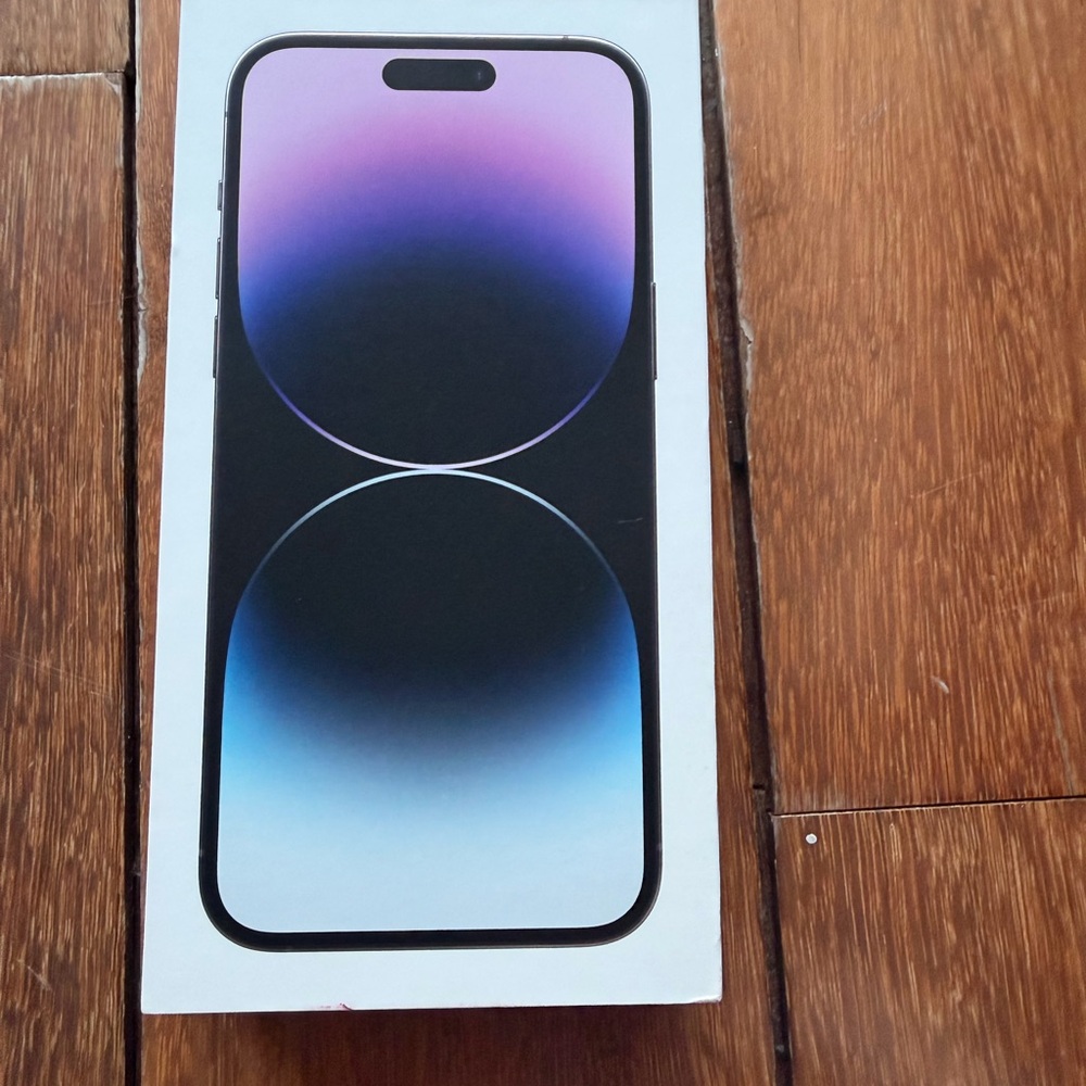 Apple Smartphone iPhone 14 pro max empty box new